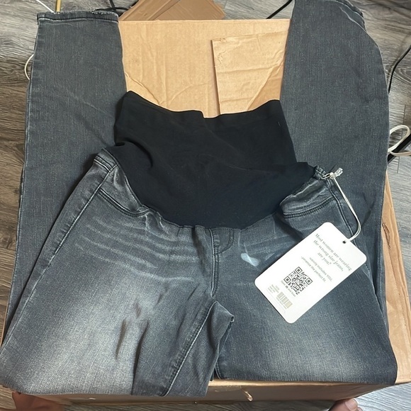 Over the Bump Skinny Maternity Jeans‎ 1822 DENIM New Size 10/30 Z171 - Picture 7 of 8
